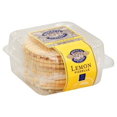 Biscotti Bros Bakery Pizzelle Lemon 12/6 Oz [Peterson #08048]