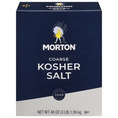 Morton Salt Kosher Coarse 12/3 LB [Peterson #25725]