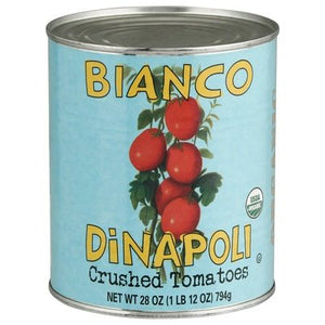 Bianco Dinapoli Crushed Tomatoes W/Puree 6/28 Oz [UNFI #79968]