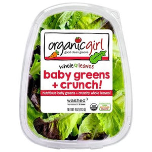 ORG.GIRL BABY GREENS & CR 6/4OZ [Charlies #040-03276]