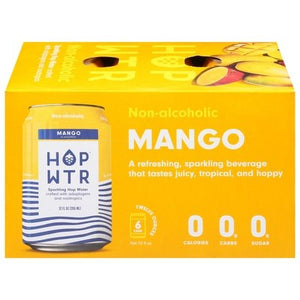 Hop Wtr Mango 4/6/12 OZ [UNFI #85167] T