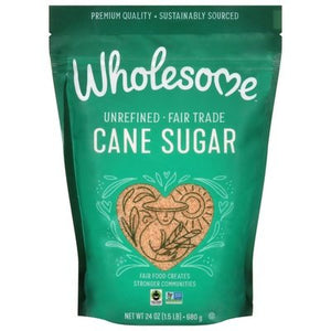 Wholesome Nat Cane Sugar Ft 12/1.5 LB [UNFI #33139]