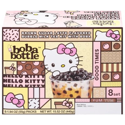 A-Sha Foods Brn Sugar Bubble Milk Tea Kit 6/15.52 Oz [UNFI #09403]