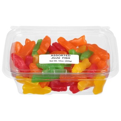 TUB LARGE JUJU FISH ASSOR 12/18OZ [Charlies #034-01190]