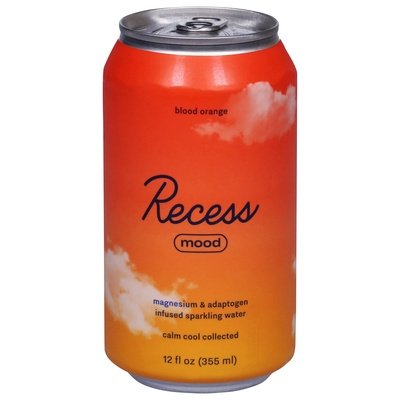 Recess Blood Orange Sparkling Water 12/12 OZ [UNFI #15169] T