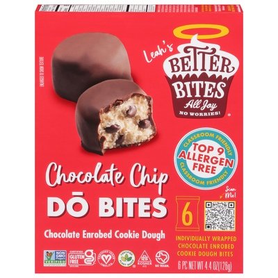 Better Bites Do Bites Chocolate Chip 6/4.4 Oz [UNFI #74832]