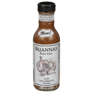 Briannas Garlic Vinaigrette Dressing 6/12 Oz [UNFI #81279]