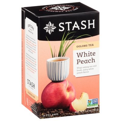 Stash Wht Peach Olng Tea 6/18 BAG [UNFI #62959]