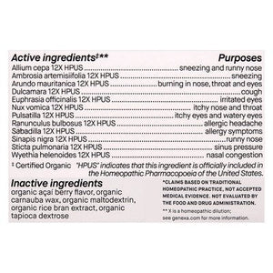 OG2 Gnx Allergy D 60 TAB [UNFI #50007]