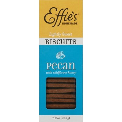 Effies Homemade Pecan Biscuits 12/7.2 Oz [Peterson #06473]
