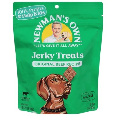 Newmans Own Beef Jerky DOG Treats 6/5 OZ [UNFI #69615] T