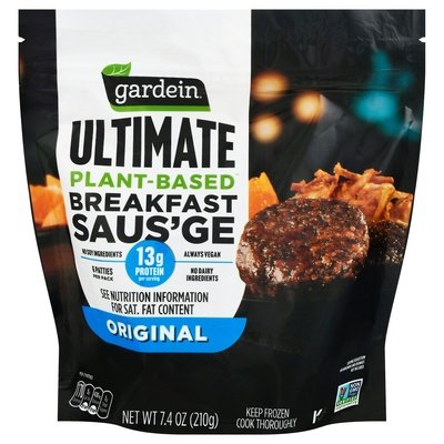 Gardein Sausage Breakfast Original 6/7.4 OZ [UNFI #65327]