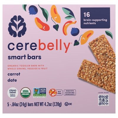 OG2 Cerebelly Carrot Raisin 5pk 6/4.2 OZ [UNFI #37460]