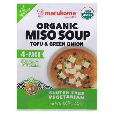 Marukome Tofu Green Onion Miso Soup 12/1.07 Z [UNFI #07019]