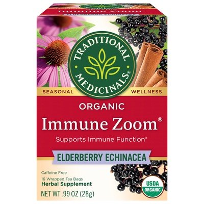 OG2 Traditional Medicinals ImmuneZoom,ElderberryEchinacea 6/16 BAG [UNFI #19624] T