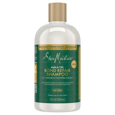 Shea Moisture Amla Oil Bond Repair Shampoo 13 Oz [UNFI #74947]