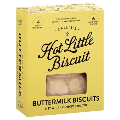 Callies Biscuits Buttermilk Biscuit 6/7.4 Oz [UNFI #34581]