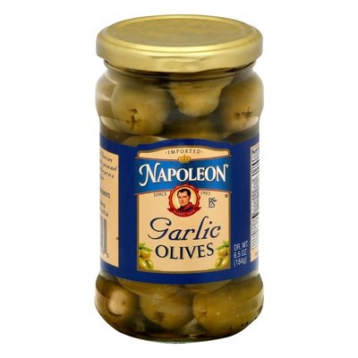 Napoleon Olives Garlic Stuffed 12/6.5 OZ [UNFI #23831]