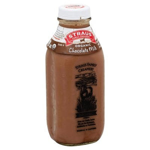 Straus Family Creamery Chocolate Milk 12/32 Oz [UNFI #53831]