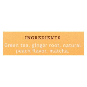 Stash Grn Tea Gngr Peach 6/18 BAG [UNFI #29336]