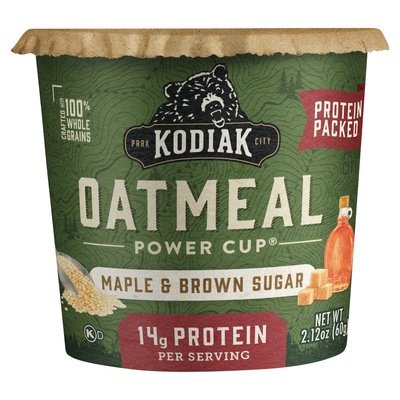 Kodiak Cakes Oatmeal/Cup, Maple Brwn Sugar 12/2.12 Oz [UNFI #10926]