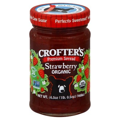 OG2 Crofters Premium Spread Strawberry 6/16.5 OZ [UNFI #63873]