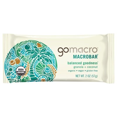 OG2 Gomacro Macrobar Granola Coconut 12/2 OZ [UNFI #52082]