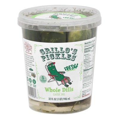 Grlo Pckl Whl Itln Dill  6/32 OZ   [UNFI #78489]