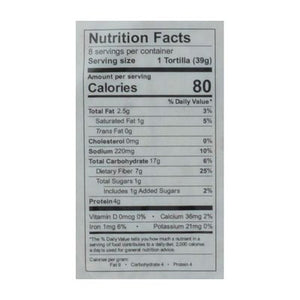 La Tortilla Factory Light,8 Count  10/11 Oz  [UNFI #17956]