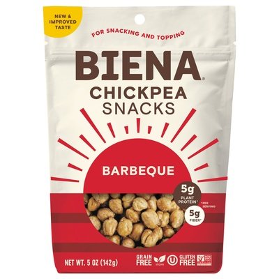 Biena Chickpea Snk Bbq 8/5 OZ [UNFI #65310]