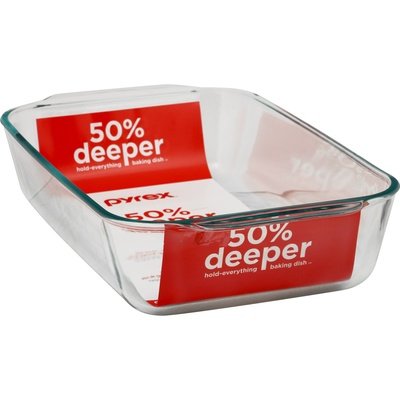 Pyrex 9X13 Deep Dish 5 Quart 4/1 Ct [UNFI #6174] T