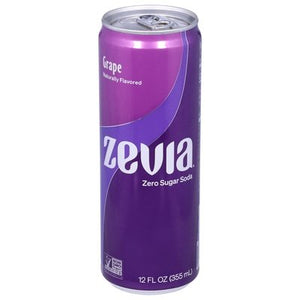 Zevia Grape 12/12 OZ [UNFI #05096] T