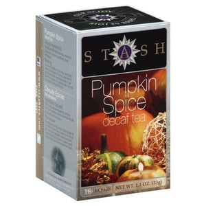 Stash Tea Holiday Tea,Pumpkin Spice 6/18 Bag [UNFI #68328]