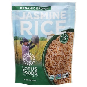 OG2 Lotus Brown Jas Rice 6/8 OZ [UNFI #67516]