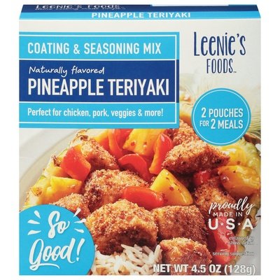Leenie`S Foods Pineapple Teriyaki 6/4.5 Oz [UNFI #51446]