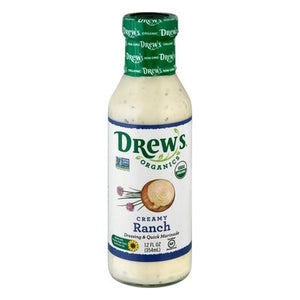 Drews Organics Creamy Ranch 6/12 Oz [UNFI #35623]