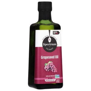 Spectrum Grapeseed Oil Refined 12/16 OZ [UNFI #22174]