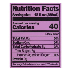 Culture Pop Soda Wild Berries Soda 12/12 Oz [UNFI #09659]