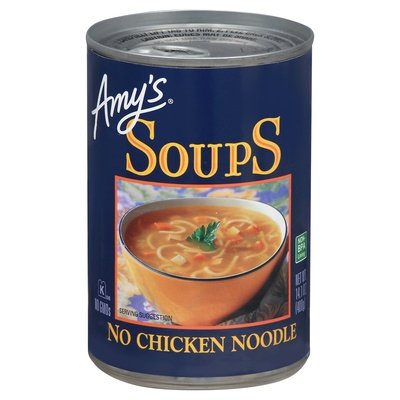 Amys No Chicken Noodle Soup 12/14.1 OZ [UNFI #77141]