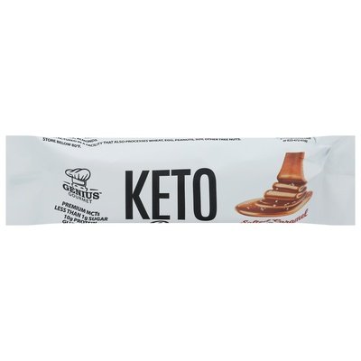 Genius Gourmet Salted Caramel Keto Bar 10/1.09 Oz [UNFI #14717]