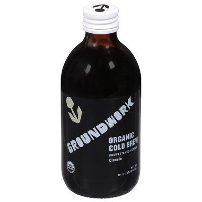 OG2 Groundwork Coffee Cold Brew Classic,Ready to Drink 12/10.1 OZ [UNFI #88697]