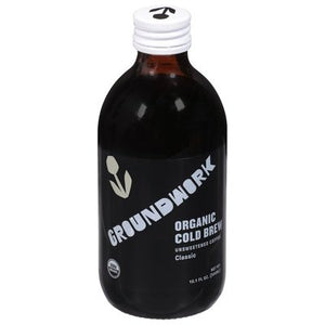 OG2 Groundwork Coffee Cold Brew Classic,Ready to Drink 12/10.1 OZ [UNFI #88697]