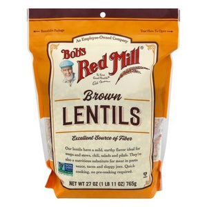 Bobs Beans Brown & Lentils soup mix  4/27 OZ [UNFI #32506]