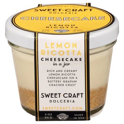 Sweet Craft Dolceria Cheesecake Lemon Ricotta 12/3 Oz [Peterson #28945]