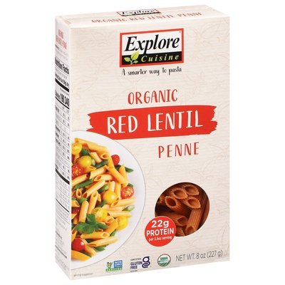 OG2 Explore Cuisine Red Lentil Penne 6/8 OZ [UNFI #81994]