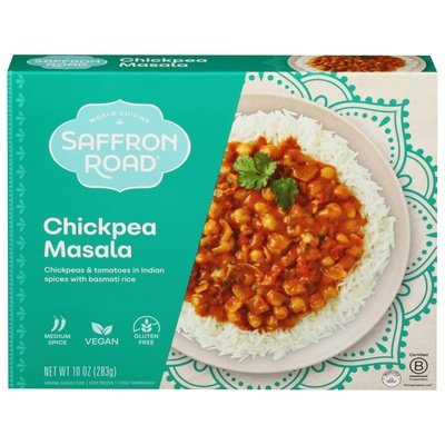 Saffron Road Chickpea Masala 8/10 Oz [UNFI #27228]