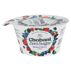 Chobani Mixed Berry Yogurt-Zero Sugar 12/5.3 OZ [UNFI #11246]