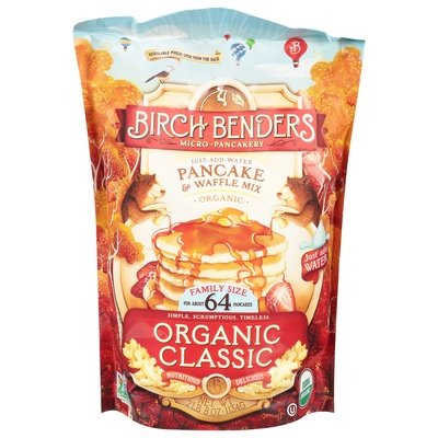 Birch Benders Pancake & Waffle Mix,Classic 6/40 Oz [UNFI #72285]