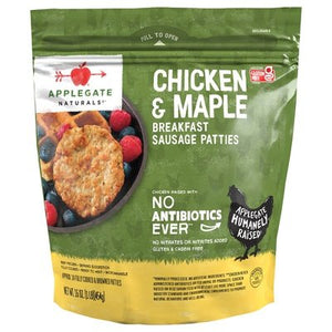 Applegate Farms Chicken & Maple Brkfst Patties 6/16 Oz [UNFI #52658]