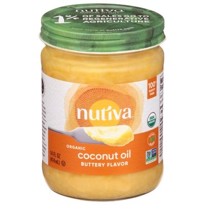 OG2 Nutiva Coconut Oil,Buttery 6/14 OZ [UNFI #40336]